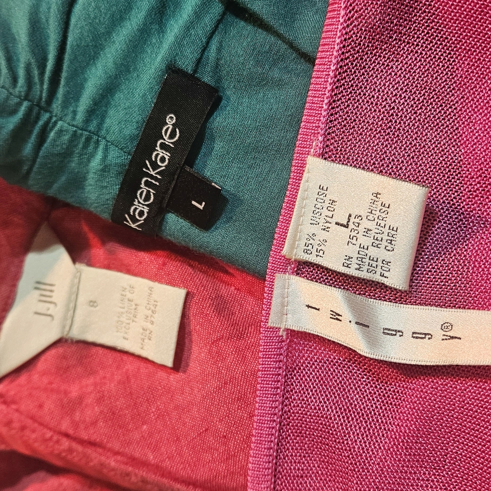 LOT 3 SHIRTS, TWIGGY, JJILL, & LIMITED